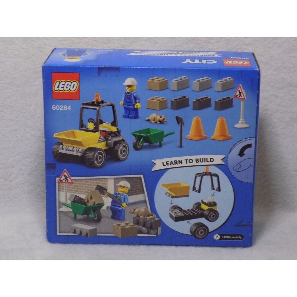 LEGO City Roadwork Truck 60284 Building Kit (58 Pieces) - Picture 2 of 2